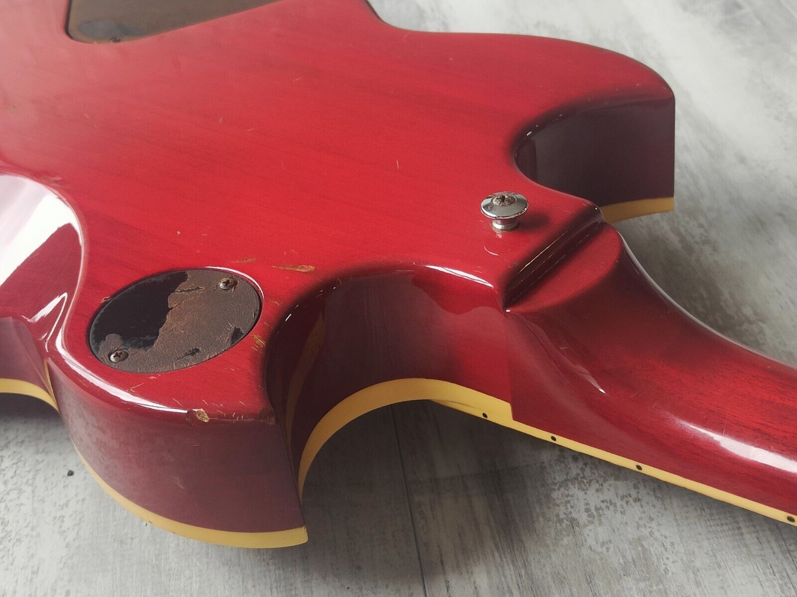 YAMAHA　エレキギター　SG500　チェリーレッド 1979 Yamaha Japan SG-500 Double Cutaway (Cherry Red) – Cool Old