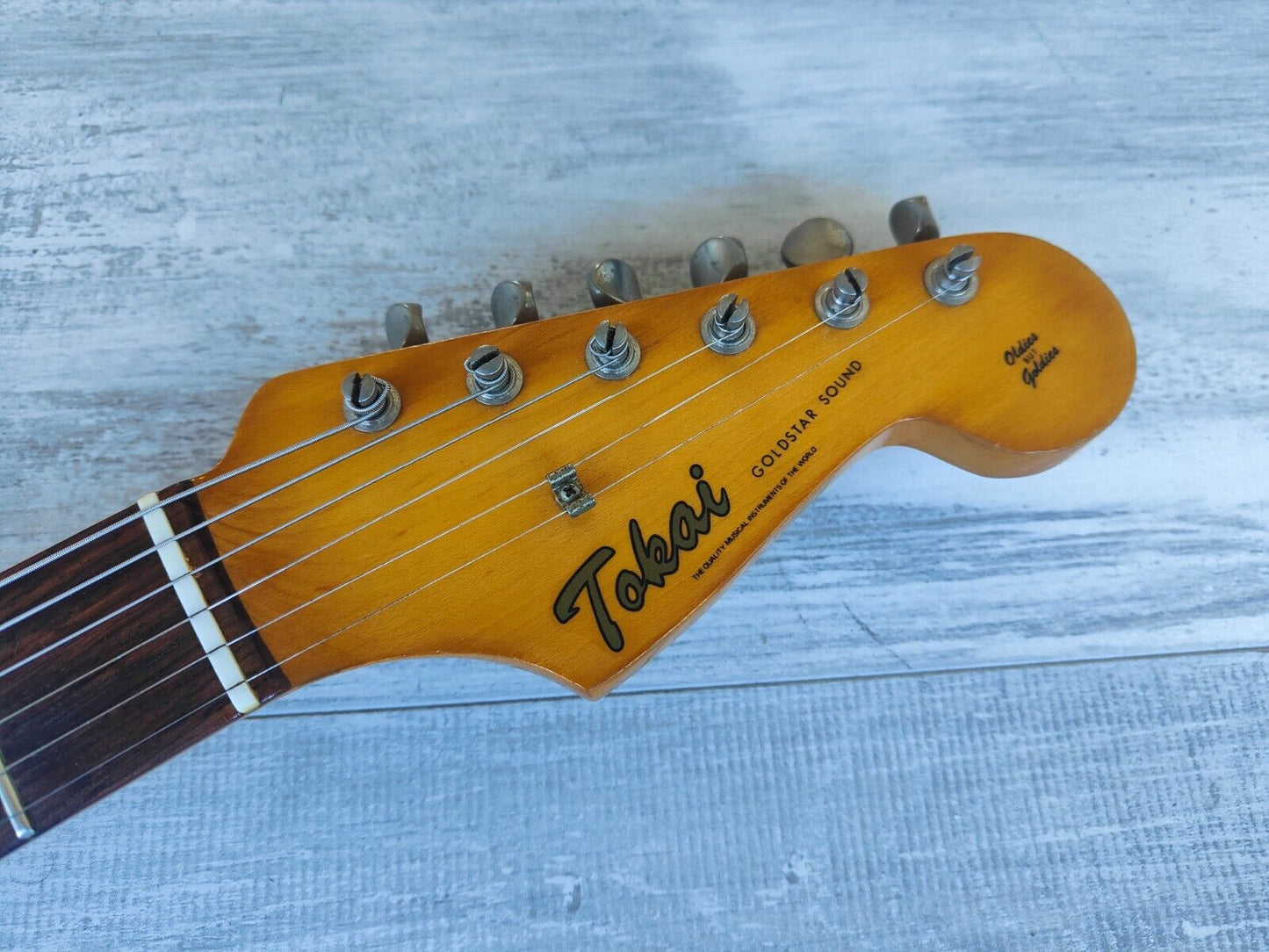 1983 Tokai Japan TST-50 Goldstar Sound Stratocaster (Brown Sunburst)
