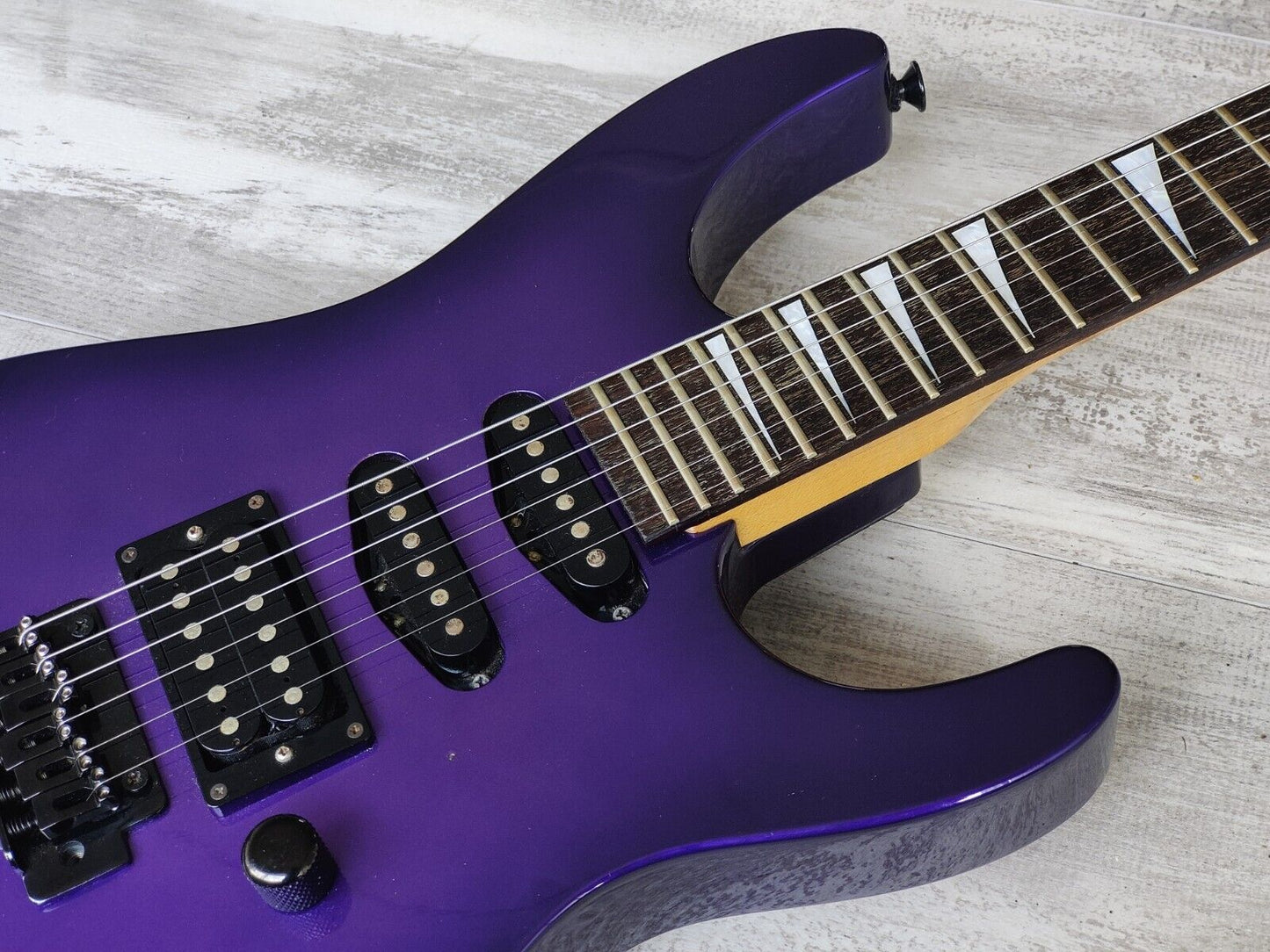 2000 Team GJ Japan by Grover Jackson Dinky Superstrat (Purple)
