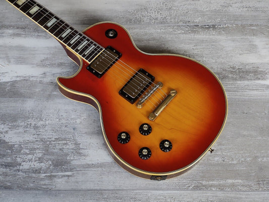 1983 Greco Japan EGC68-50 LH Left Handed Les Paul Custom (Cherry Sunburst)