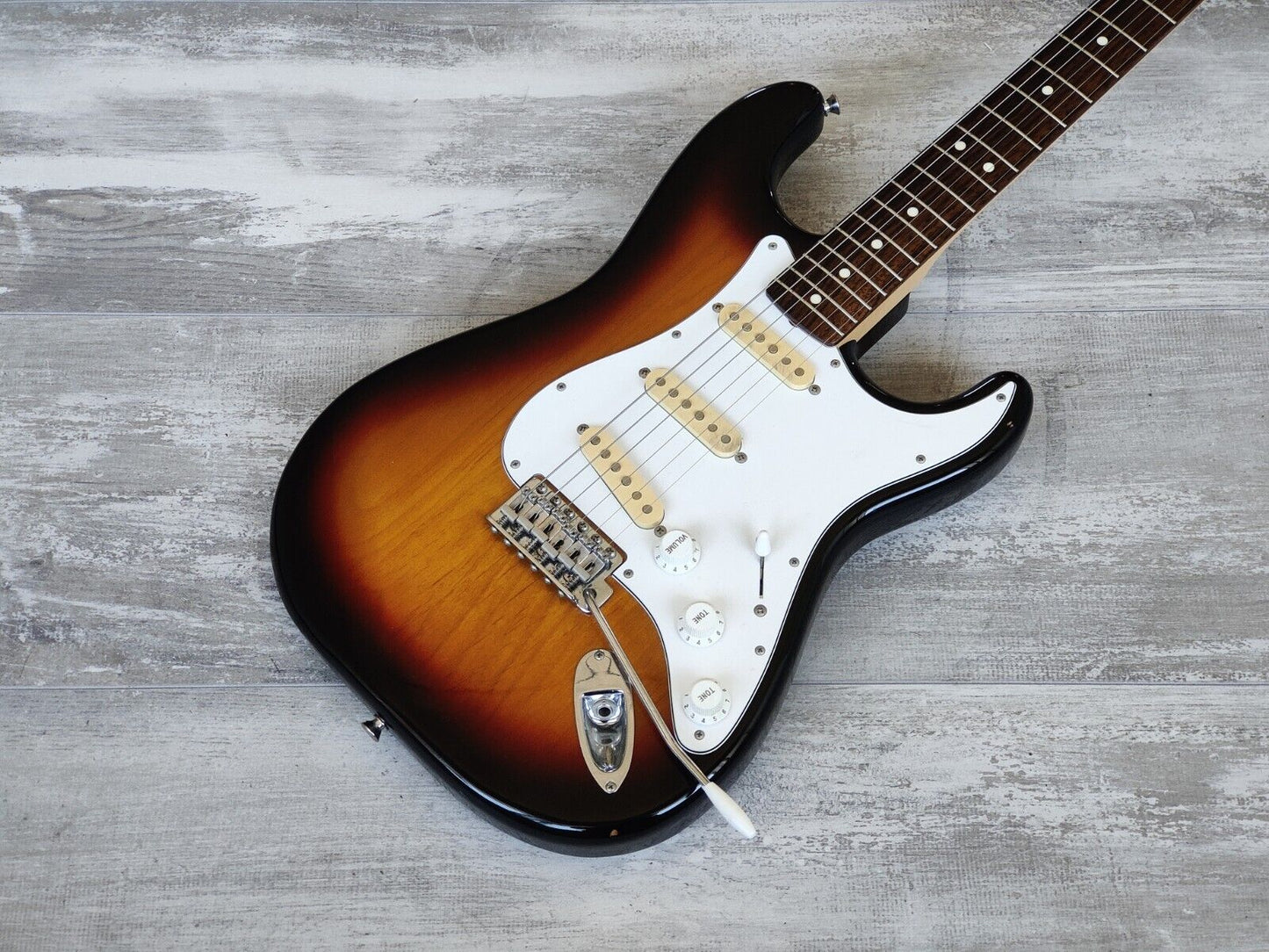 2007 Fender Japan Stratocaster Standard (Sunburst/Rosewood)