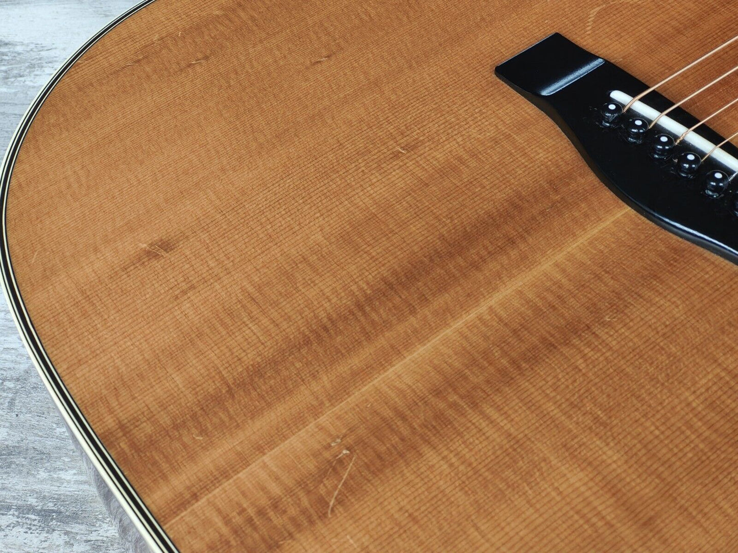 1980 Yamaha L-5 Japanese Vintage Acoustic Dreadnought Guitar (Natural)