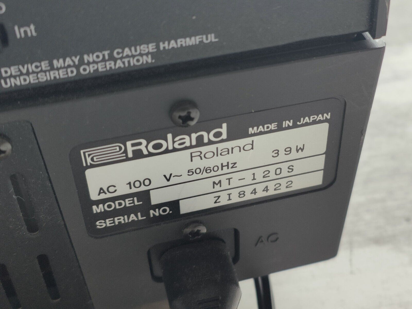 Roland MT-120s Digital Vintage Sequencer and Sound Module