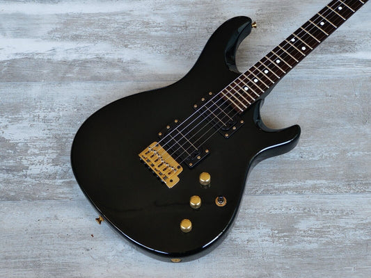 1990's Bill Lawrence (by Morris Japan) BY1R-60G HH Electric Guitar (Black)